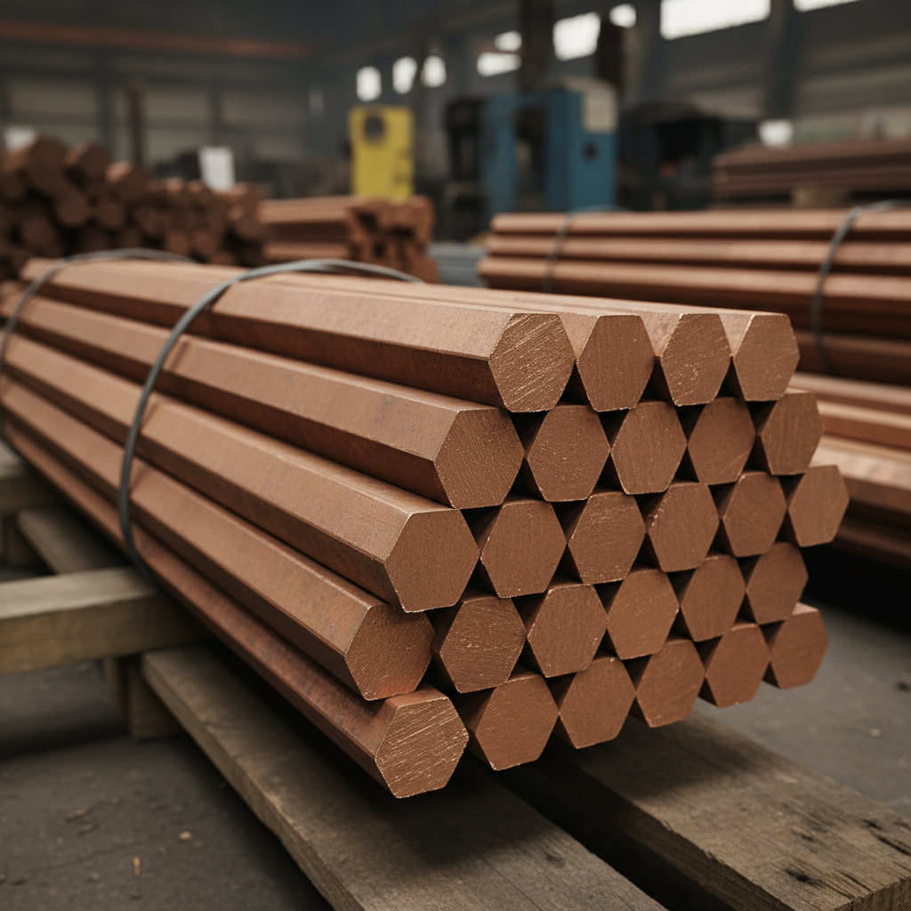 Прутки шестигранного сечения - изображение